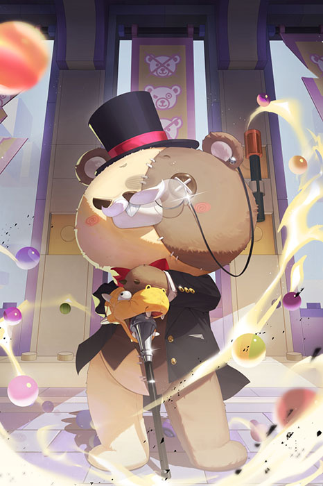 곰인형이 계속 진화함